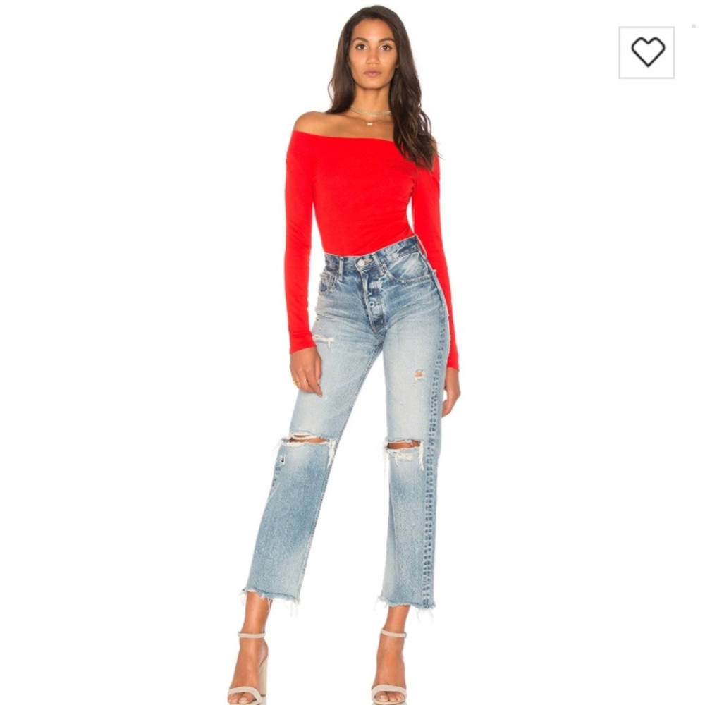 Splendid Off-The-Shoulder Bodysuit